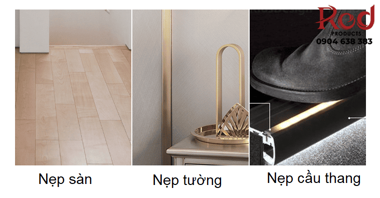 Nẹp đồng trang trí chữ U nhiều kích thước YHU9-34 9