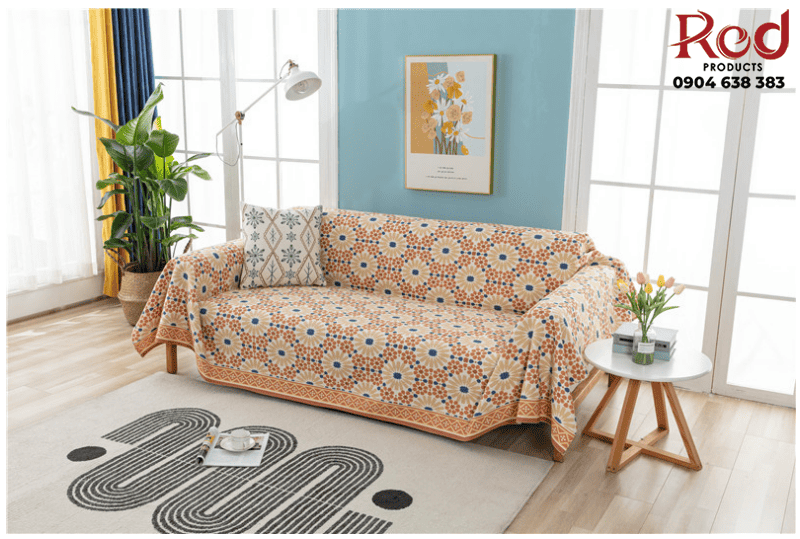 Tấm phụ ghế sofa bằng vải cotton cao cấp HEP50 17