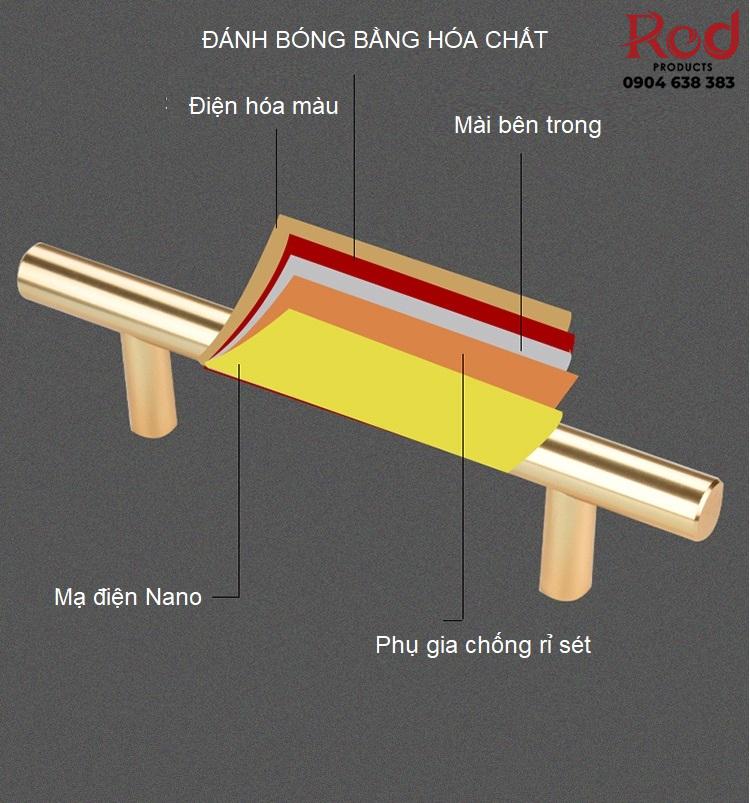 Tay nắm đũa phi 10mm hai màu đen vàng WH8520 26