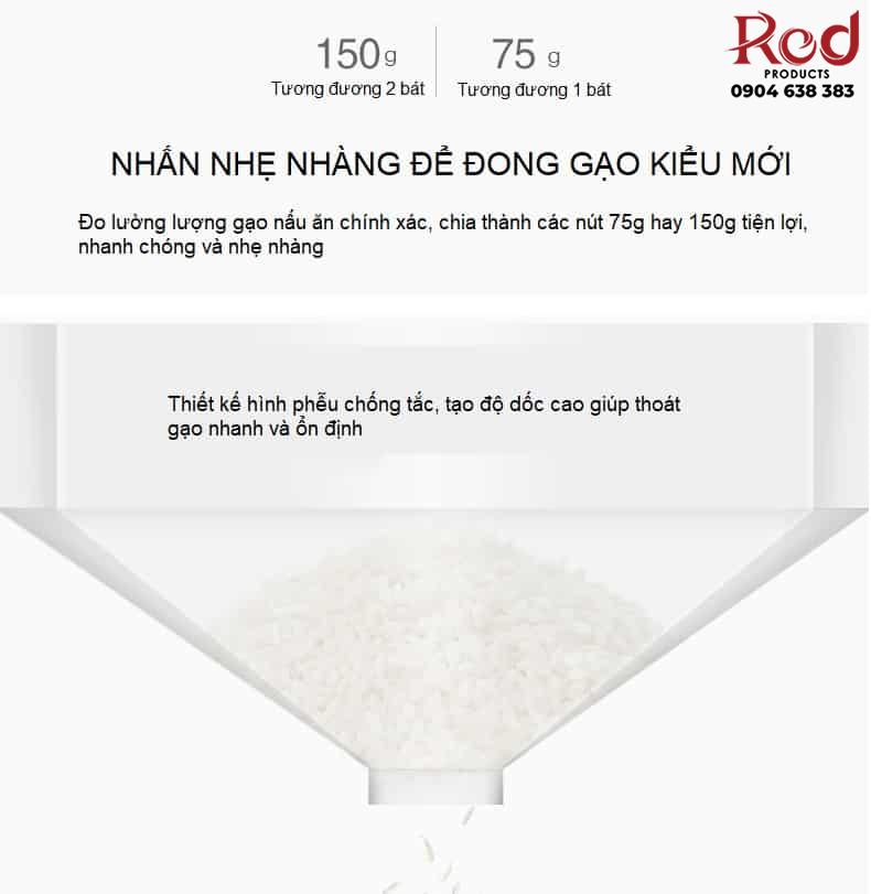 Thùng đựng gạo thông minh Nhật Bản 12kg MT012 10