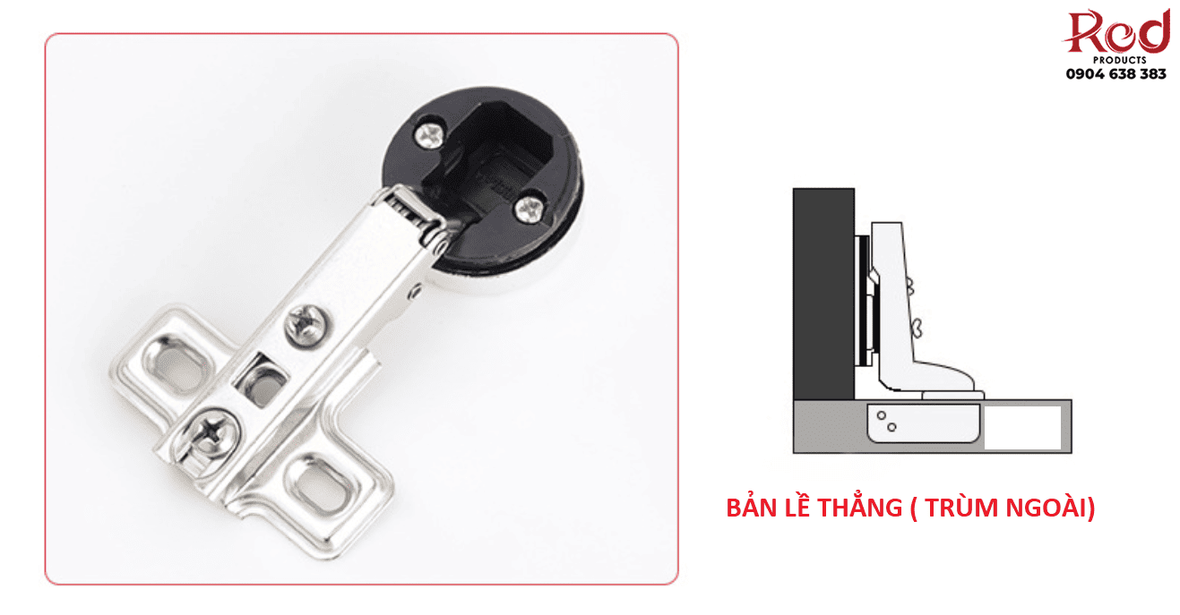 Bản lề cửa kính thép mạ nikel MX-GH26 5