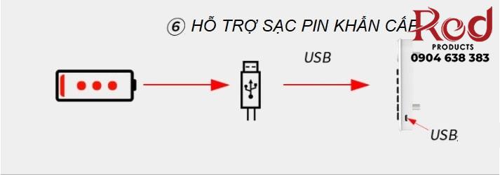 Khóa tủ gỗ vân tay và mật mã cao cấp YLF021 8