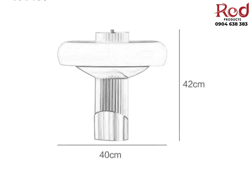 Đèn bàn cao cấp hiện đại tối giản Bắc Âu T581 11