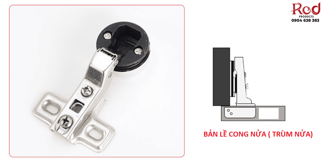 Bản lề cửa kính thép mạ nikel MX-GH26 6