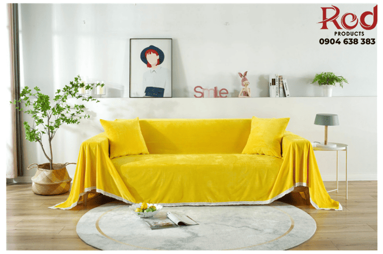 Tấm phụ ghế sofa bằng vải nhung cao cấp HEP100 16