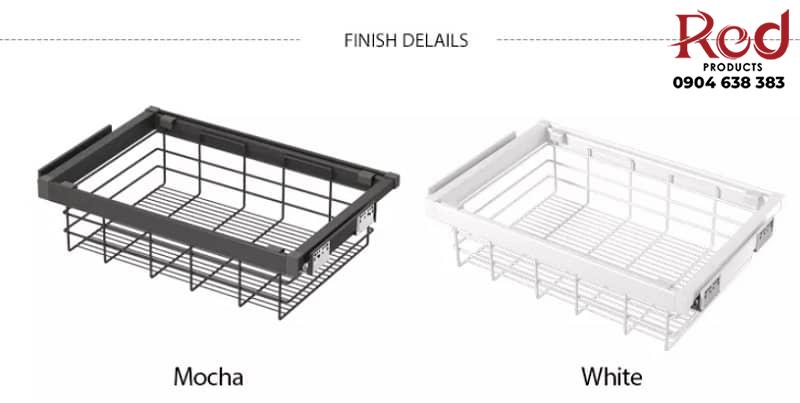 Giá rổ để đồ gấp âm tủ quần áo dạng nan Taura SV02 9