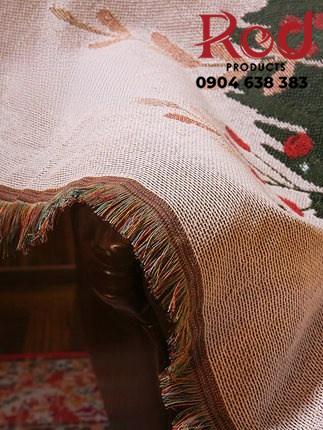 Tấm phủ ghế đơn phong cách Giáng Sinh ấm áp YY3004 13