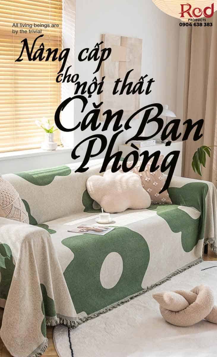 Tấm phủ ghế sofa Chenille bông hoa giản đơn YY2702 17