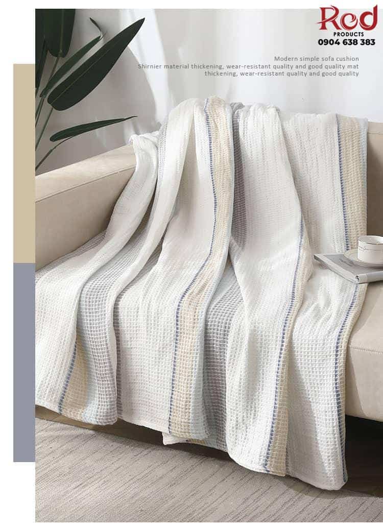 Tấm phủ ghế sofa cotton phong cách bình dị YY9092 7
