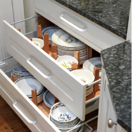 Tay nắm tủ hợp kim nhôm màu trắng hiện đại OFC207AS