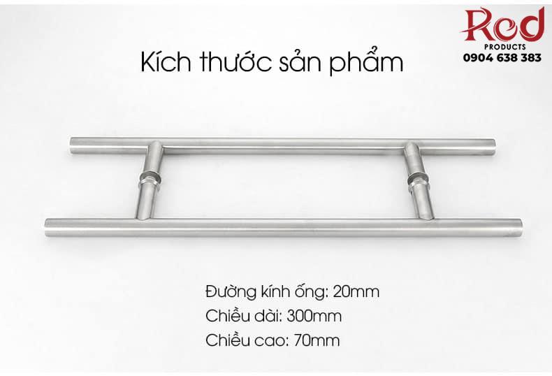 Tay nắm cửa kính thép không gỉ cao cấp T220231 16