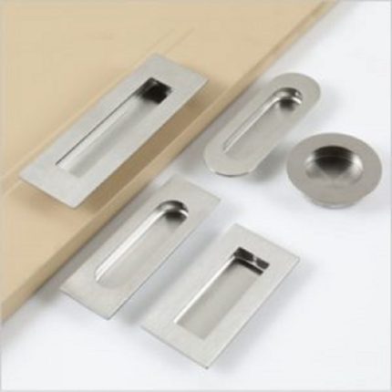 Tay nắm tủ âm inox 304 nhiều hình dáng kích thước KNN258.N2