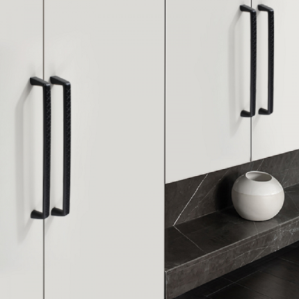 Tay nắm tủ hiện đại màu Đen phong cách Bắc Âu WXH2052B