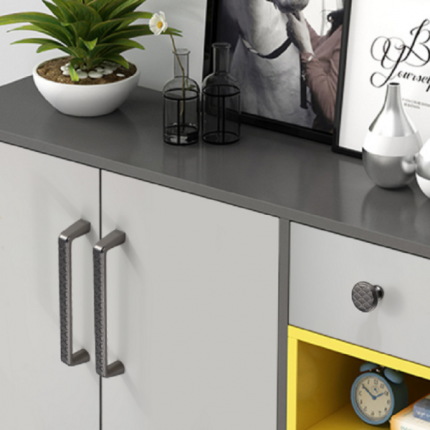 Tay nắm tủ màu xám hiện đại tối giản Bắc Âu WXH2052A