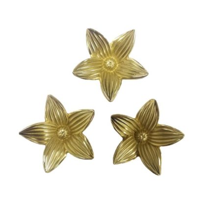 Tay nắm tủ đồng thau đoá hoa khoe sắc SBD3998