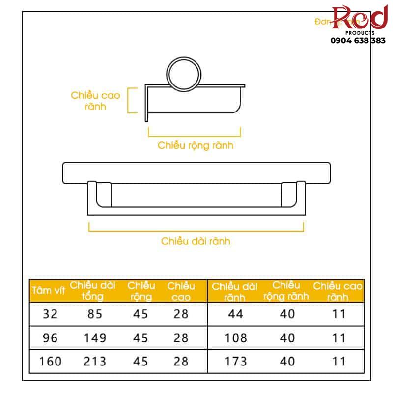 Tay nắm tủ hợp kim kẽm tích hợp hiện đại AFF7503 17