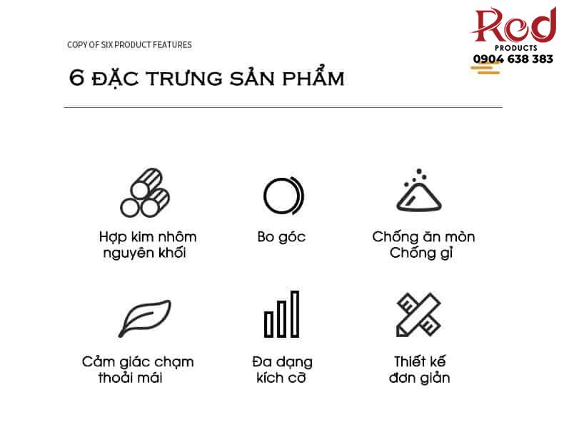 Tay nắm tủ nhôm dài cho tủ quần áo màu vàng ALS9016G 12