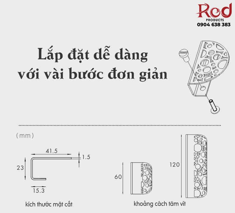 Tay nắm tủ quần áo hiện đại tinh tế L3126B 8