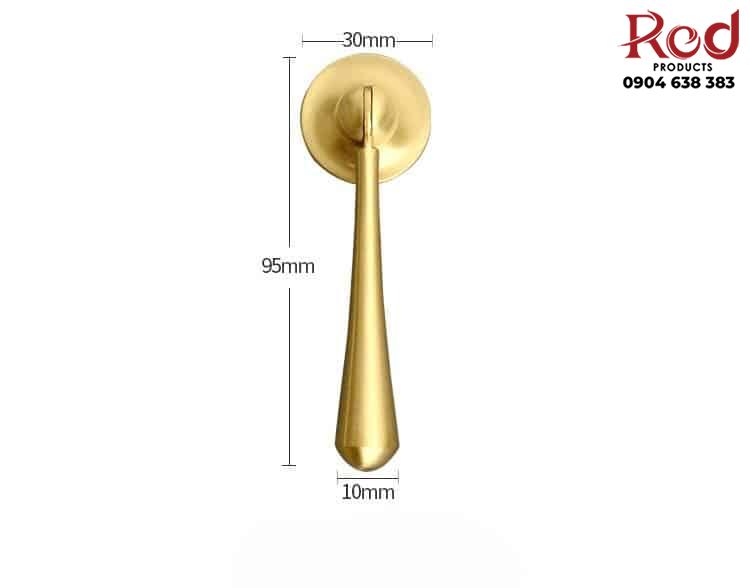 Tay nắm tủ tối giản hiện đại bằng đồng DC6394 9