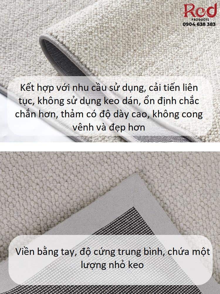 Thảm trải sàn phong cách tối giản sang trọng FDC3339 10