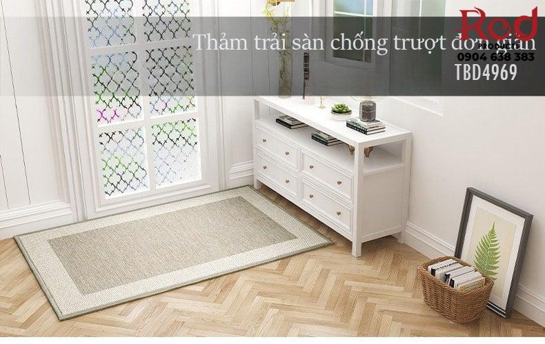 Thảm trải sàn chống trượt đơn giản TBD4969 9