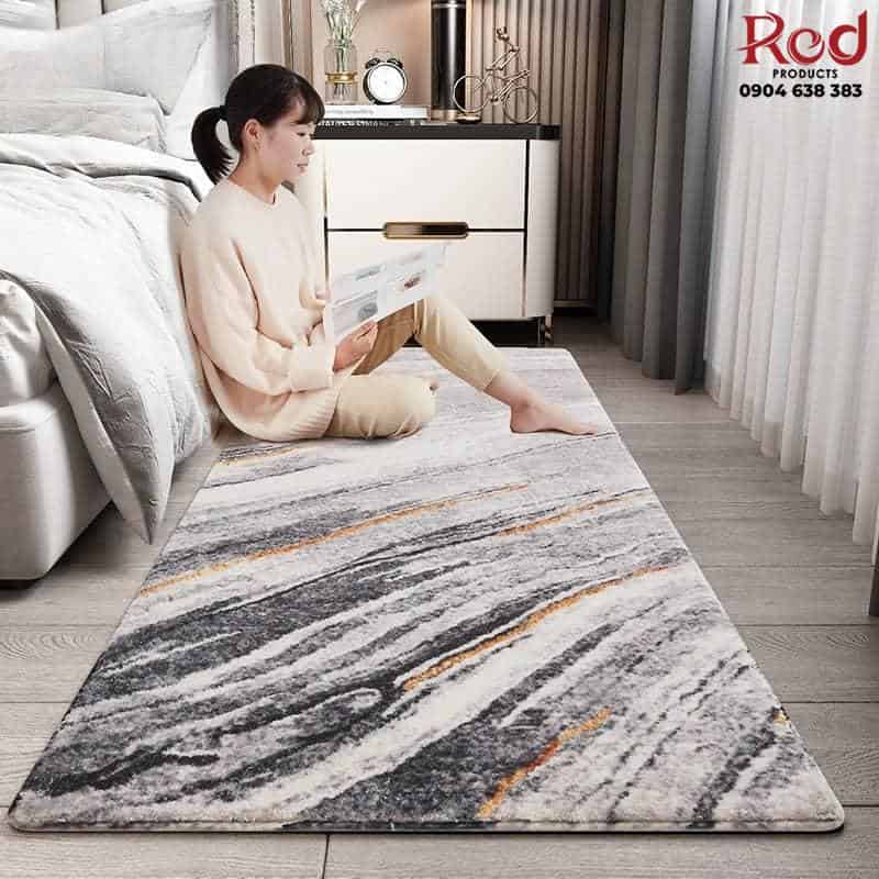 Thảm trải sàn lông cừu Cashmere phòng ngủ TBD0166 10