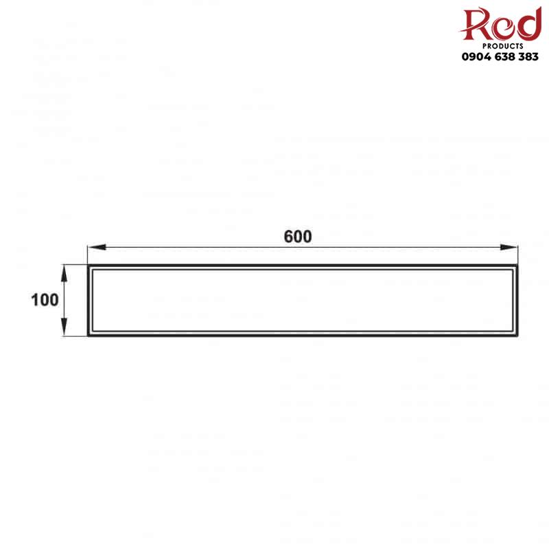 Thoát sàn inox 600 hiện đại Hafele 485.61.235 5