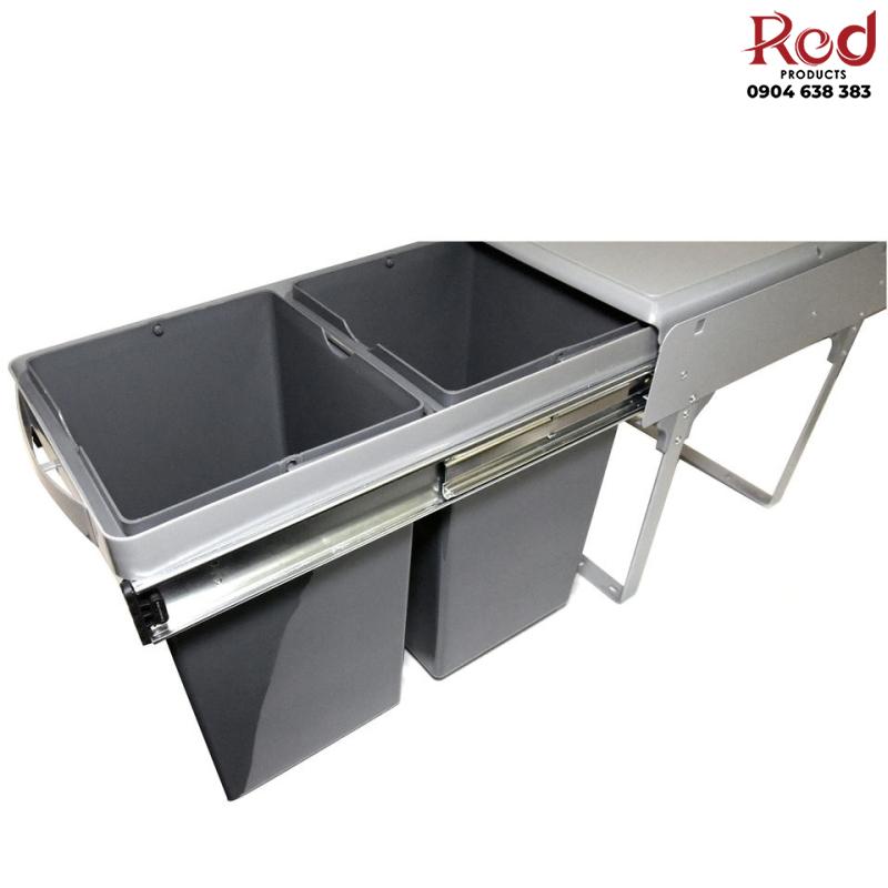 Thùng rác inox gắn cánh tủ bếp Taura YCK060H-2 7