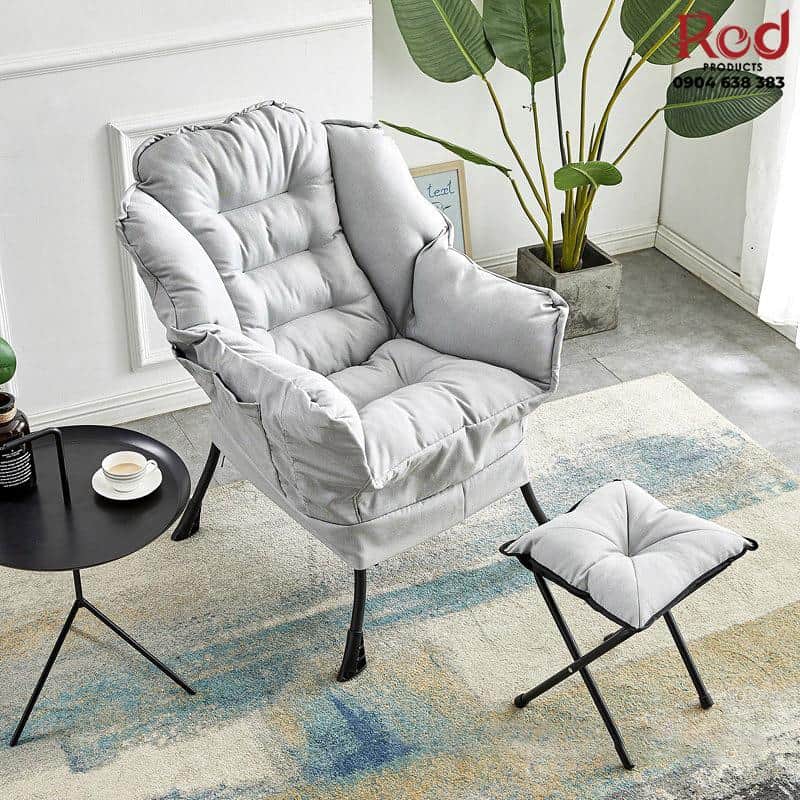 Ghế sofa lười thư giãn tại nhà kèm đôn LRY885 6