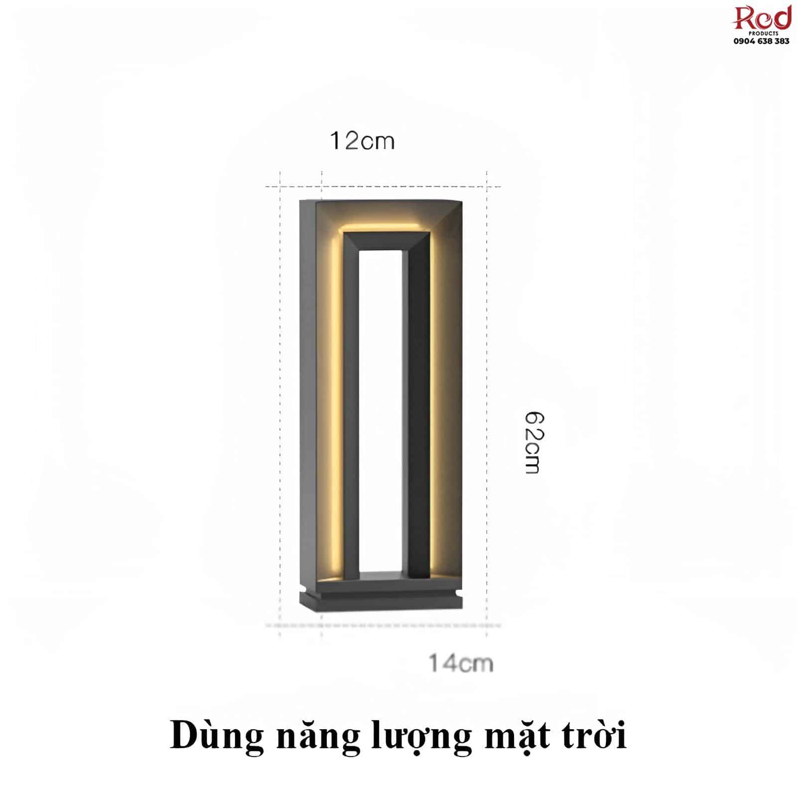 Trụ đèn trang trí ngoài trời công viên vườn hoa CD3045 12