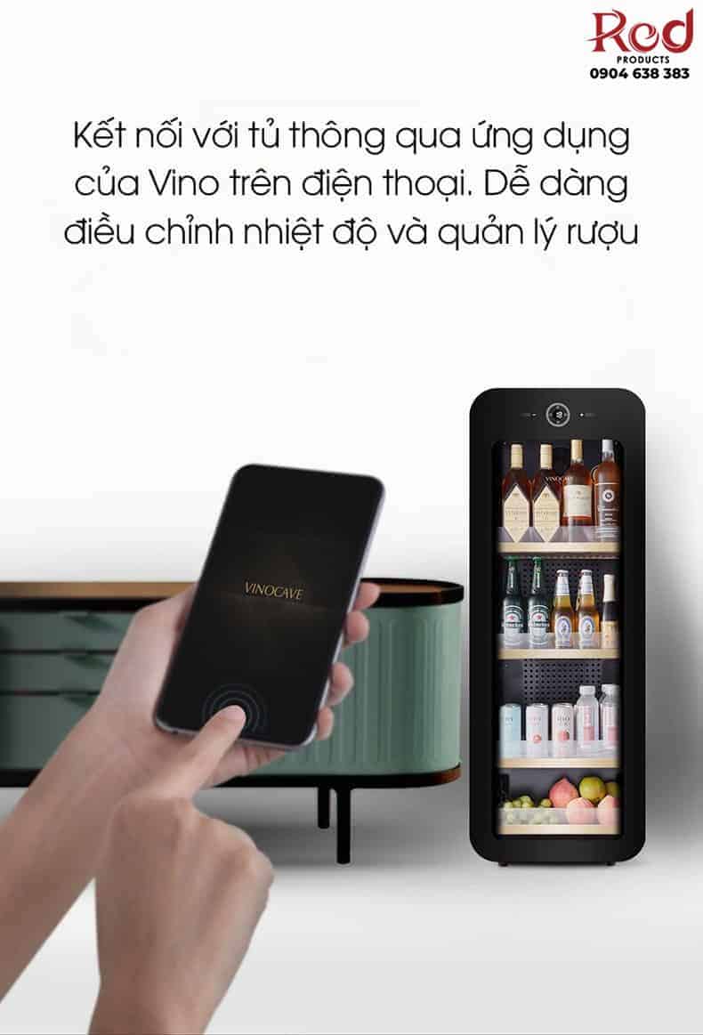 Tủ bảo quản rượu mini Vinocave JC-98B 16