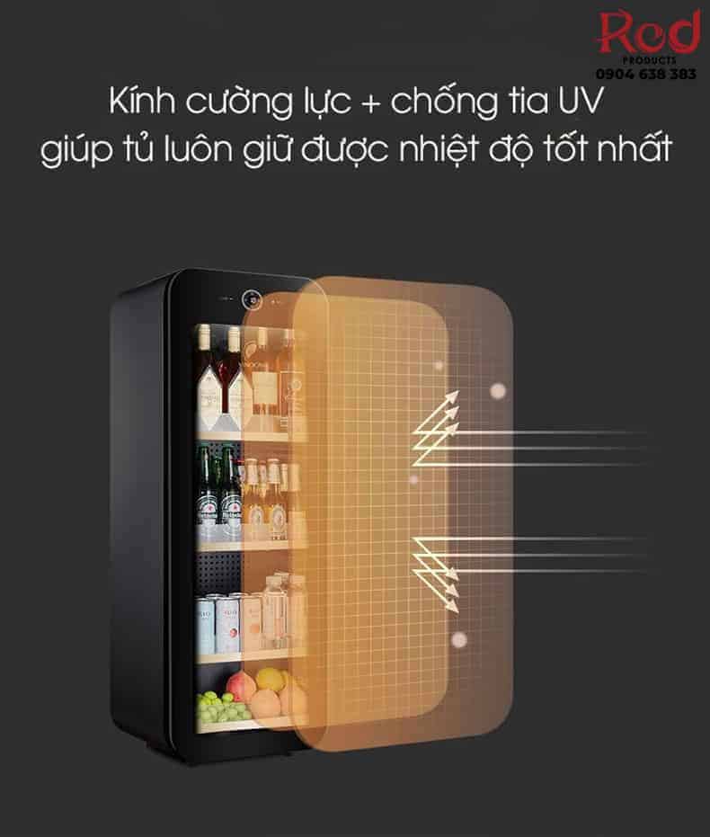 Tủ bảo quản rượu mini Vinocave JC-98B 17