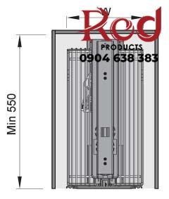 Tủ đựng đồ khô 5 tầng cánh kéo Imundex 7801708 1