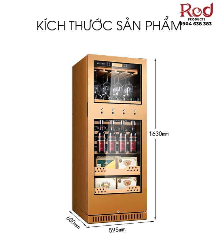 Tủ ướp cigar và rượu vang cao cấp 200 lít FK168C3 10