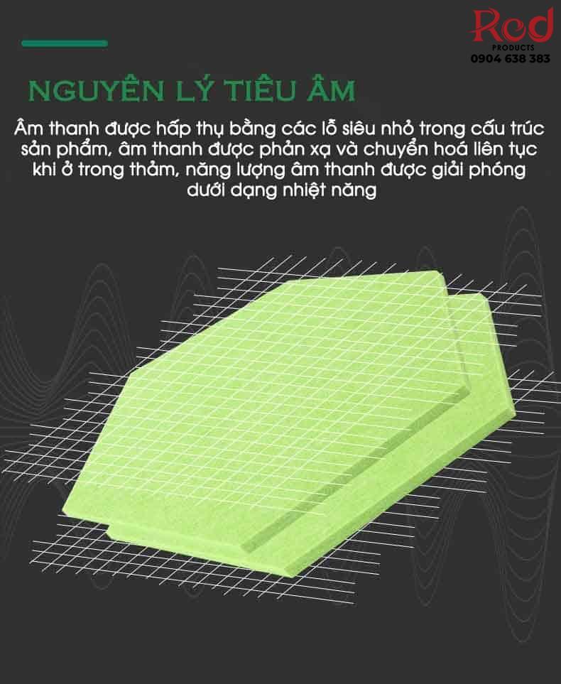 Vách tiêu âm đa năng polyester lục giác thường JS2067A 18