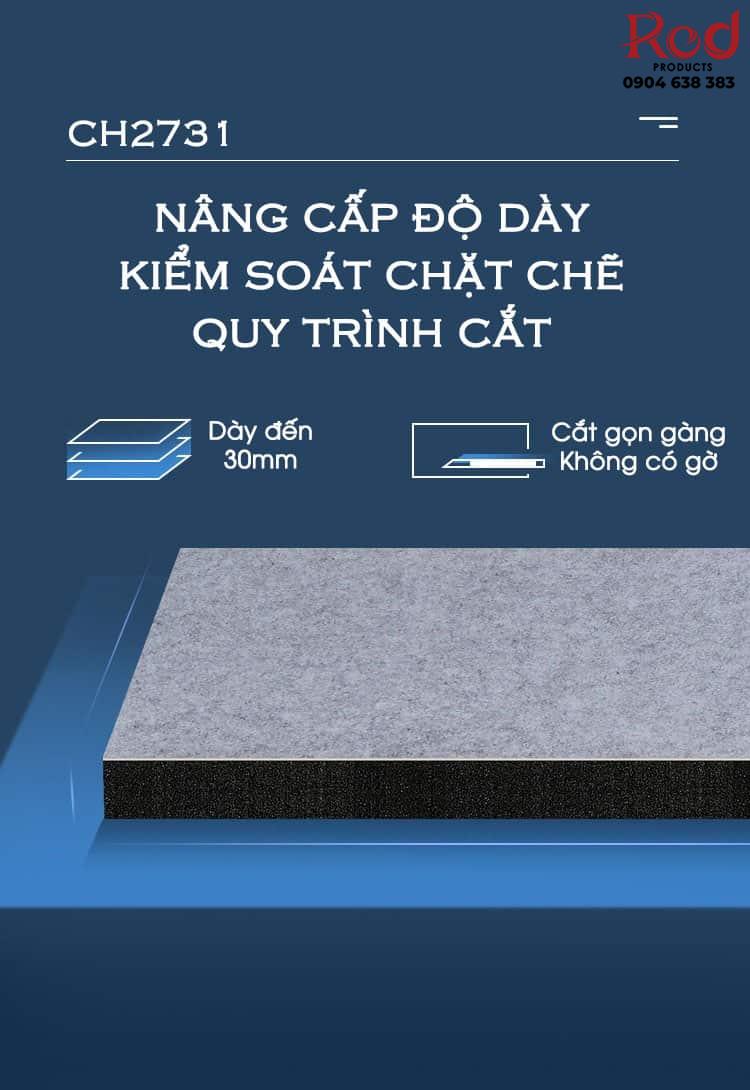 Vách tiêu âm dán cửa bằng cao su chống cháy CH2731 11