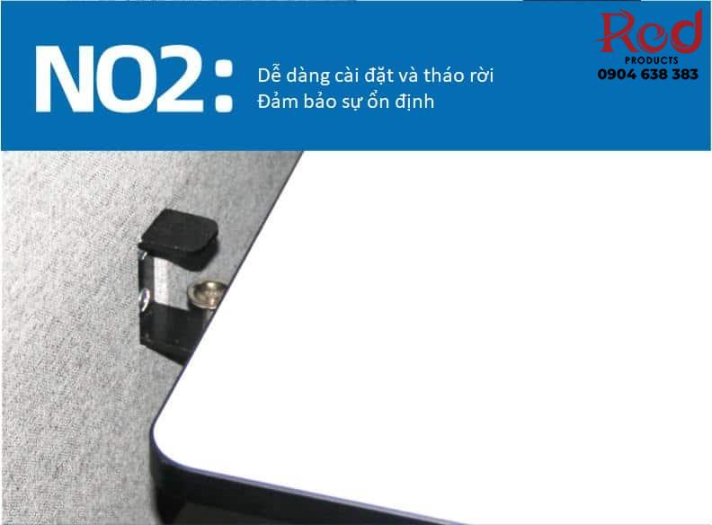 Vách tiêu âm polyester ngăn bàn làm việc SRB2252 7