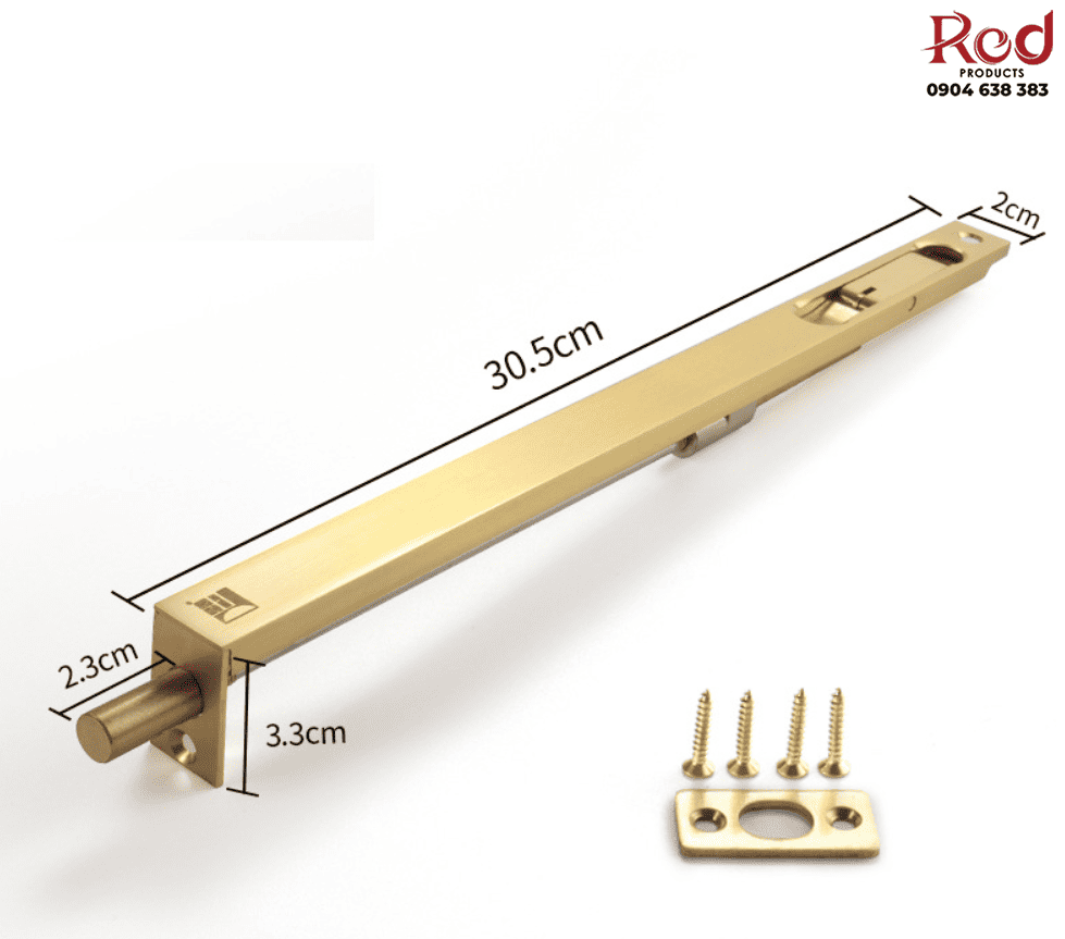 Chốt an toàn bằng đồng cho cửa gỗ DFL121A 5