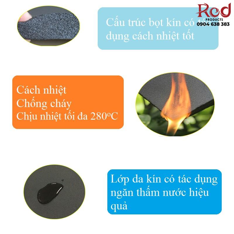 Đệm cách âm, chống sốc cao su nhựa cao cấp WL-096