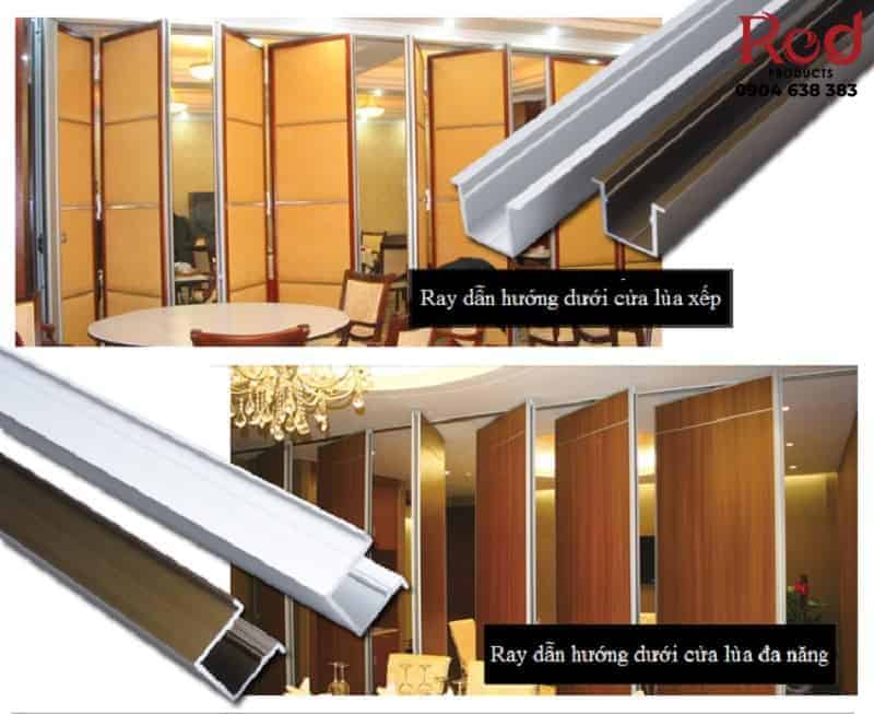 Ray dẫn hướng dưới cho cửa xếp XGD-AZ