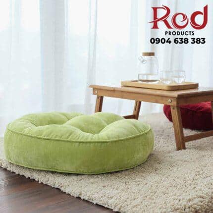 Đệm tròn phòng khách lông nhung tối giản PCH2333