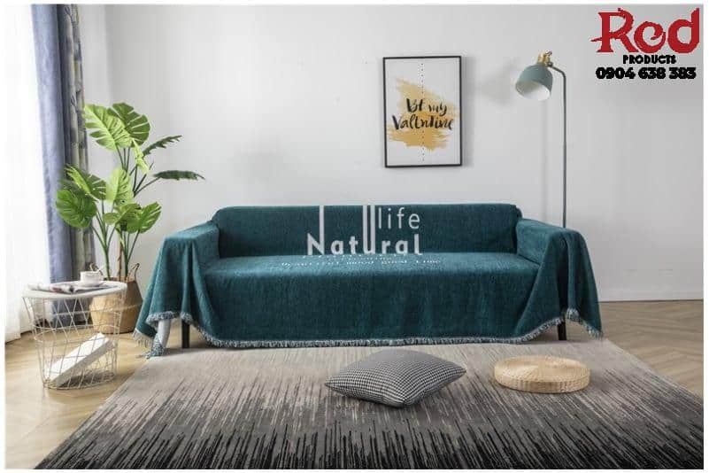 Tấm phụ ghế sofa bằng vải chenille HEP22 12