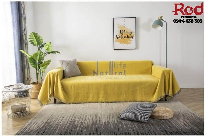 Tấm phụ ghế sofa bằng vải chenille HEP22 15