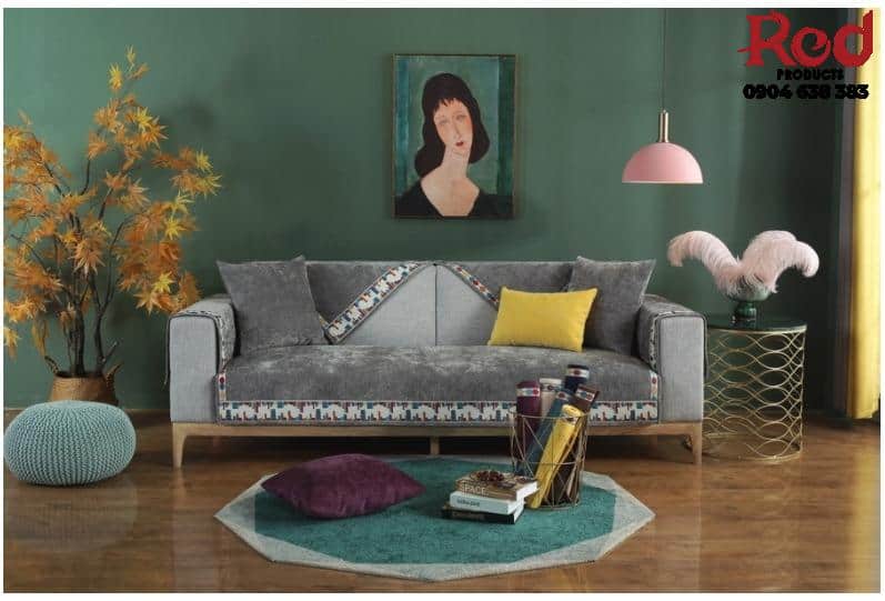 Vỏ bọc ghế sofa vải cotton cao cấp HEP03.110 27