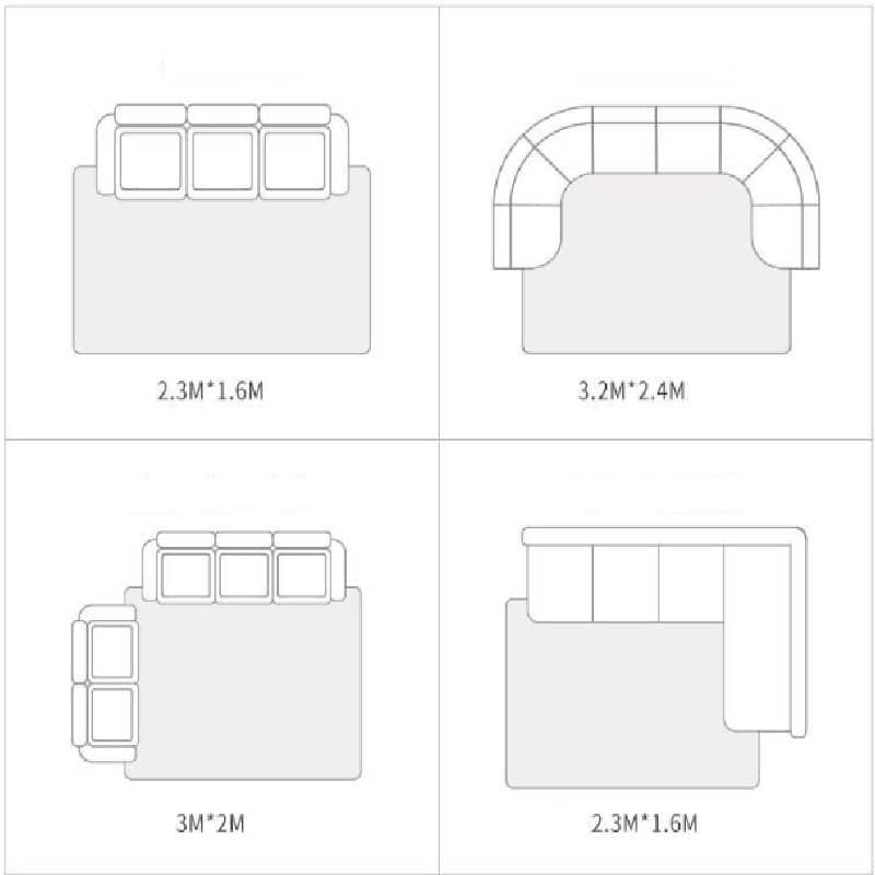 Thảm trải sàn hiện đại phong cách Bắc Âu NBT.J015 16