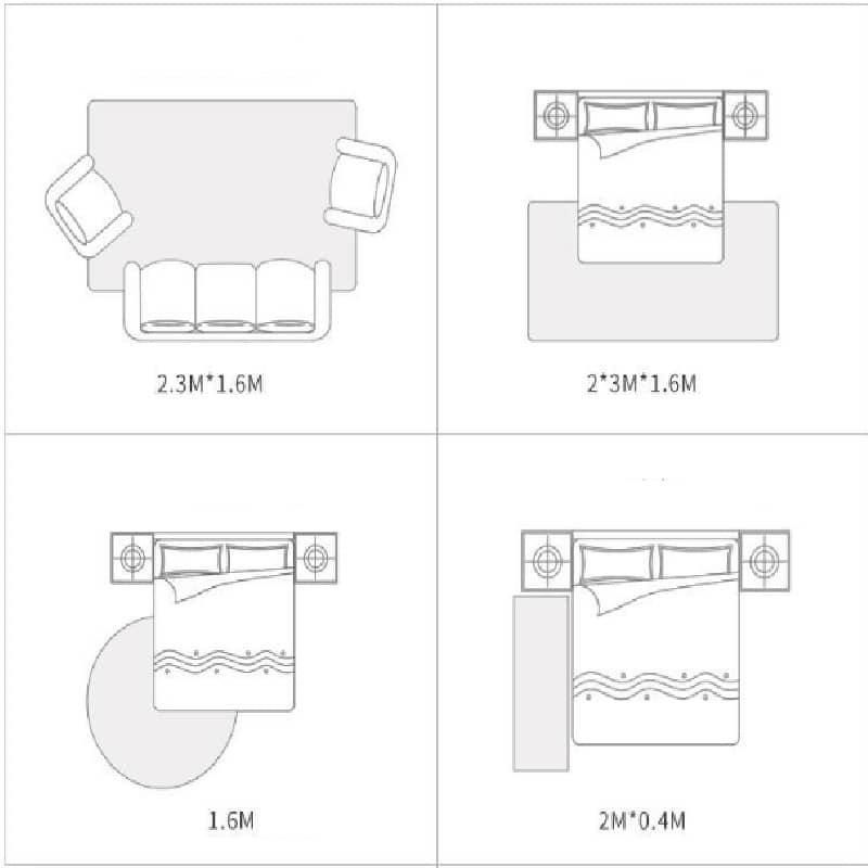 Thảm trải sàn hiện đại phong cách Bắc Âu NBT.J015 17