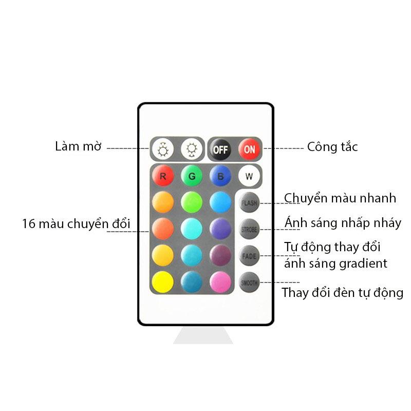 Bộ bàn ghế bar đèn led hình xí ngầu sáng tạo RIT619 7 Bộ bàn ghế bar đèn led hình xí ngầu sáng tạo RIT619 10