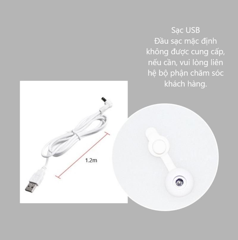 Bộ bàn ghế đèn led trang trí sân vườn XC025 15