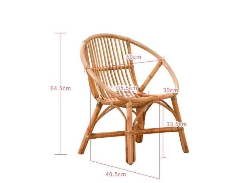 Bộ bàn ghế mây uống trà thư giãn NH0302 13 Bộ bàn ghế mây uống trà thư giãn NH0302 16