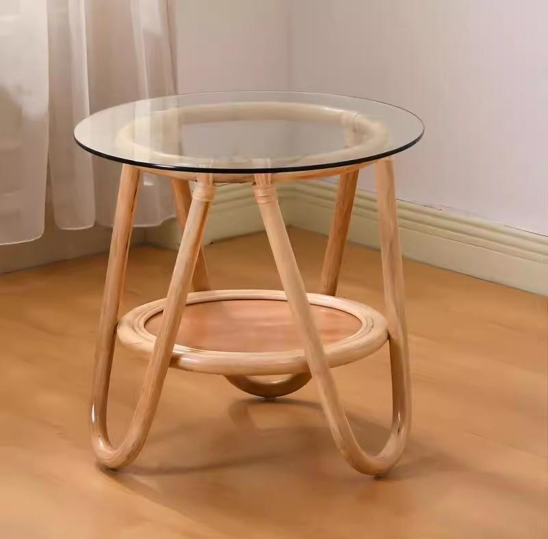 Bộ bàn ghế mây uống trà thư giãn NH0302 11 Bộ bàn ghế mây uống trà thư giãn NH0302 14